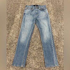Hollister Light Blue Slim Straight Jeans Size 26x30
